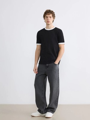 LC Waikiki Lcw Jeans Antrasit Süper Baggy Fit Erkek Jean Pantolon