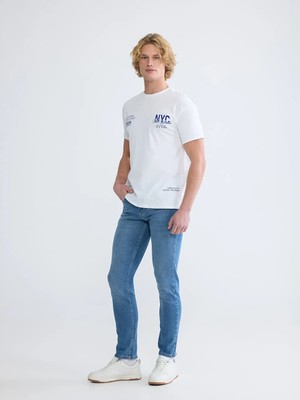 LC Waikiki Lcw Jeans Indigo 750 Slim Fit Erkek Jean Pantolon