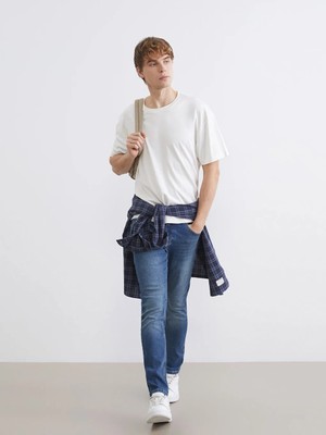 LC Waikiki Lcw Jeans Indigo 750 Slim Fit Erkek Jean Pantolon