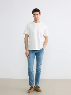 LC Waikiki Lcw Jeans Indigo 750 Slim Fit Erkek Jean Pantolon