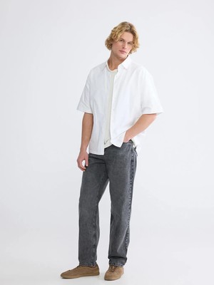 LC Waikiki Lcw Jeans Antrasit Baggy Fit Erkek Jean Pantolon