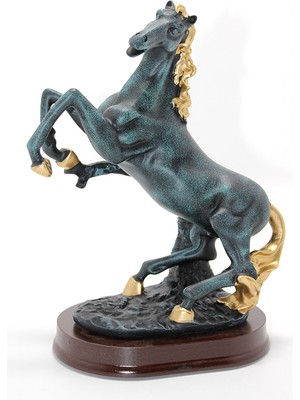 Calperia Polyester Şahlanmış At Figürü