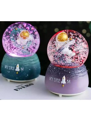 Calperia Astronot Kar Küresi Orta Boy