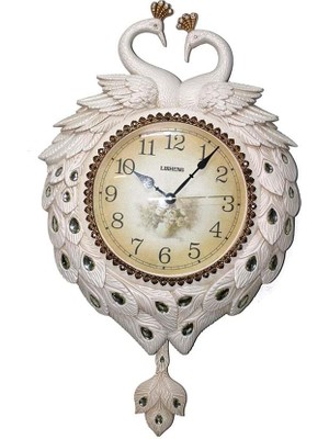 Calperia Duvara Asmalı Tavuskuşu Saat