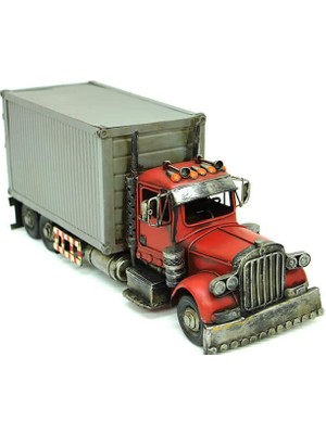 Calperia Dekoratif Metal Tır Vintage Biblo Hediyelik