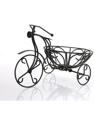 Calperia Ferforje Bisiklet Çiçeklik Dekoratif Hediyelik