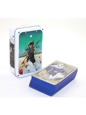 Calperia Metal Kutulu Tarot Kartı
