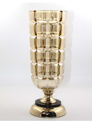 Calperia Cam Şamdan Tekli