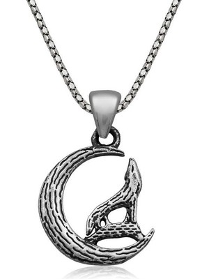 Calperia ​925 Ayar Gümüş Bozkurt Gümüş Kolye