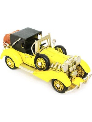 Calperia Dekoratif Metal Araba Vintage Biblo Ev Ofis Hediyelik