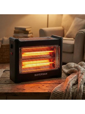 Cansa Şömine Tipi Isıtıcı Soba 1800W