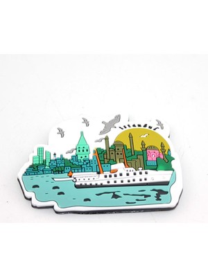 Calperia Istanbul Temalı Magnet