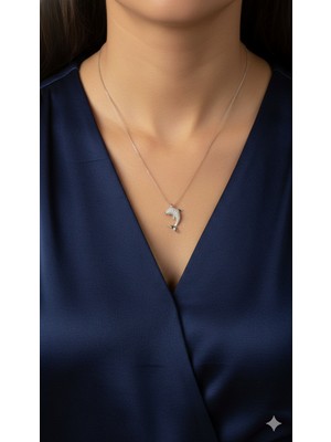 Kisa 925 Gümüş Kadın Kolyesi