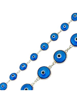 Calperia 925 Ayar Gümüş Nazar Bileklik