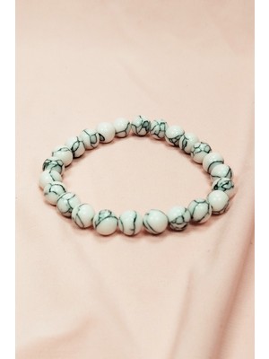 DS LLC Havlit Doğal Taş Bileklik Kutulu DSLLC34-43TX