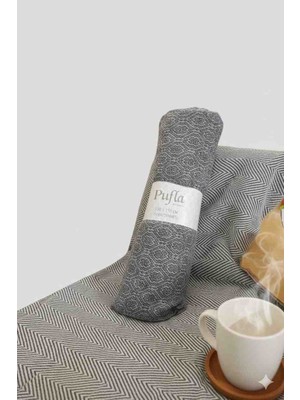 Pufla Çok Amaçlı Örtü 130X170CM ( Tv Battaniyesi, Koltuk Örtüsü, Bahçe Şalı Vb)