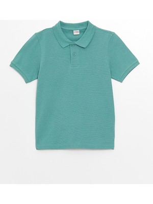 Lc Waikiki Yeni Sezon Polo Yaka Basic Kısa Kollu Erkek Çocuk Tişört