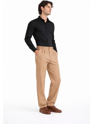 Lubiti Erkek Dökümlü Esnek Ithal Kumaş Pantolon