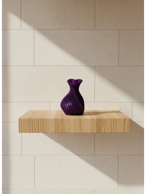 DS LLC Kalpli Vazo Mor DSLLC4-2356Y