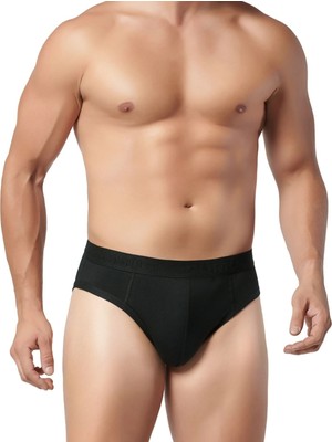 Gümüş 7008 6'lı Erkek Modal Kemerli Slip Külot