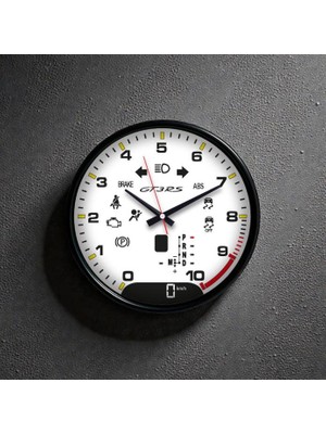 Genel Porsche GT3RS Model Araba Kadranı Tasarım Duvar Saati