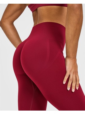 Oner Active Bordo Seamless Spor Tayt