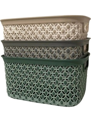 DS LLC Renkli Düzenleyici Sepet 3 Litre 1 Adet ROYALEKS-G471 DSLLC34-43TX