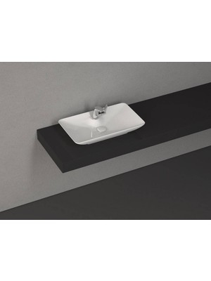 Isvea - Sistemay Clear S&s Tezgahüstü Lavabo 65 cm Beyaz - 10SY50065SV