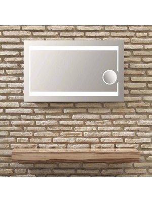 Orka - Galata Büyüteçli Ledli Ayna Yataydikey 100*60 - TR9005