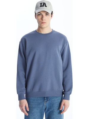 Lc Waikiki Yeni Sezon Bisiklet Yaka Uzun Kollu Erkek Kalın Sweatshirt