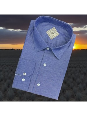 Eren Style Linen Keten Slim Fit 4 Mevsim Giyilebilen Pamuklu Gömlek