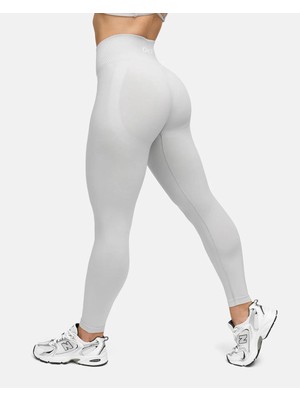 Oace Seamless Yüksek Bel Dikişsiz Tayt - Gri