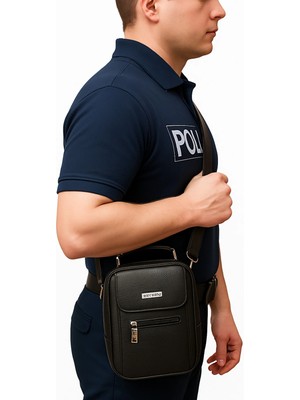 Çantachım El Çantası Omuz Çantası Tabanca Taşıma Çantası Deri Siyah