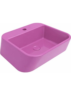 Bocchı Bocchi - Elba Tezgahüstü Çanak Lavabo Menekşe Moru OUTLET - 1074-023-0126-