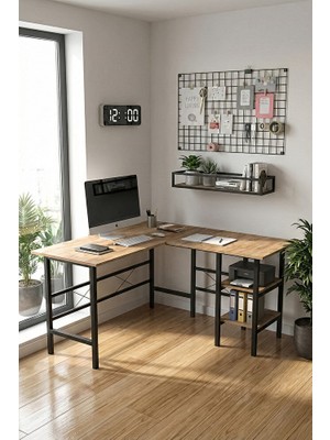 RetoDesign Köşe Oyuncu Çalışma Masası. Gaming Masa 8000