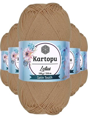 DS LLC 5 Adet Lotus Bikini Büstiyer Bluz Örgü Ipi  K837 Ten DSLLC34-43TX