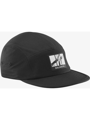 Salomon Wıld Rays 5 Panel Cap Şapka Deep Black LC2833900