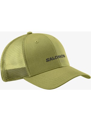 Salomon Logo Trucker Cap Şapka Cardamon Seed LC2837200
