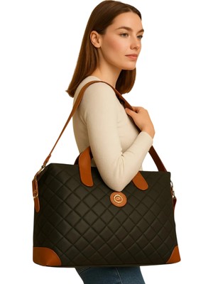 Çantachım Kadın Çantası Çok Amaçlı Kapitone Büyük Boy Çanta