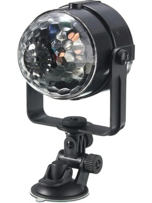 Nexgen Taşınabilir ve Dayanıklı Plastik Kristal LED Disko Işığı - SA002P-76B8A7