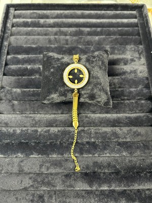 Çeyrek Altın Takılabilen Gold  Çelik Bileklik