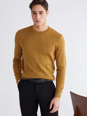 Lc Waikiki Yeni Sezon Bisiklet Yaka Erkek Triko Kazak