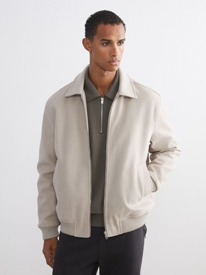 Lc Waikiki Yeni Sezon Standart Kalıp Gömlek Yaka Erkek Mont