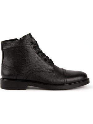 Pegia Deri Bağcıklı Erkek Bot DG5041