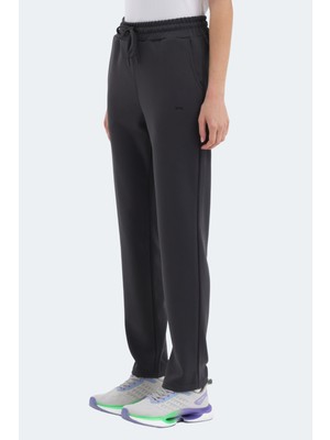 Slazenger Kloras I Kadın Cepli Gri Eşofman Altı