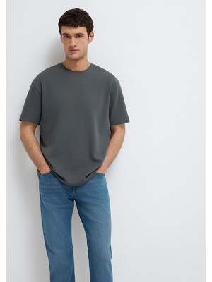Mavi Mavi Black Antrasit Tişört 0612731-70088