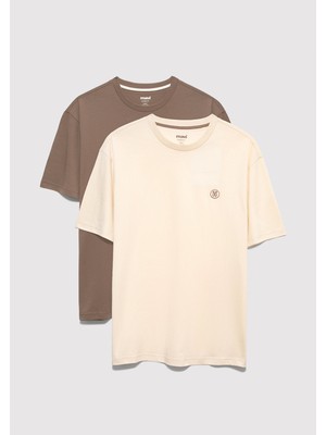 Mavi 2li Mavi Logo Tişört 0612545-70072