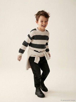 Lc Waikiki Yeni Sezon Bisiklet Yaka Erkek Çocuk Triko Kazak