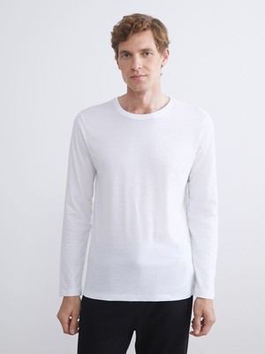 Lc Waikiki Yeni Sezon Bisiklet Yaka Uzun Kollu Erkek Atlet