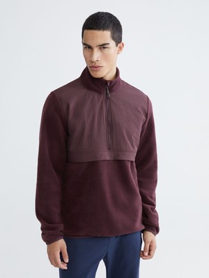 Lc Waikiki Yeni Sezon Dik Yaka Uzun Kollu Polar Erkek Sweatshirt